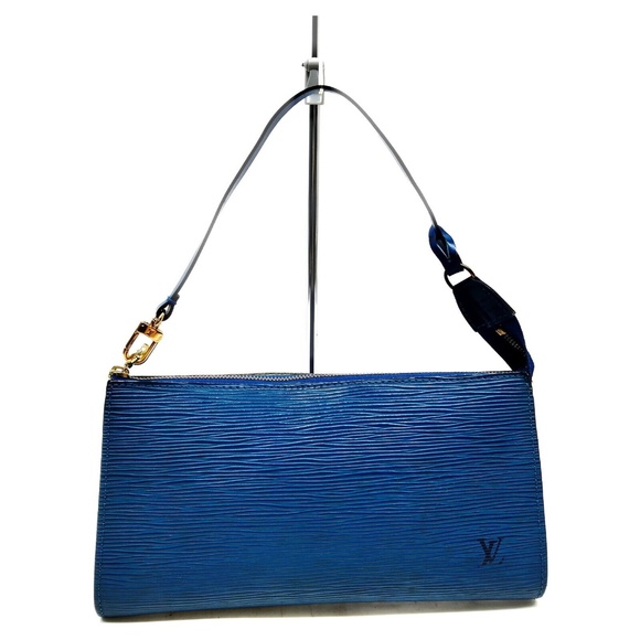 Louis Vuitton  Pochette  Epi Blue - Picture 1 of 8